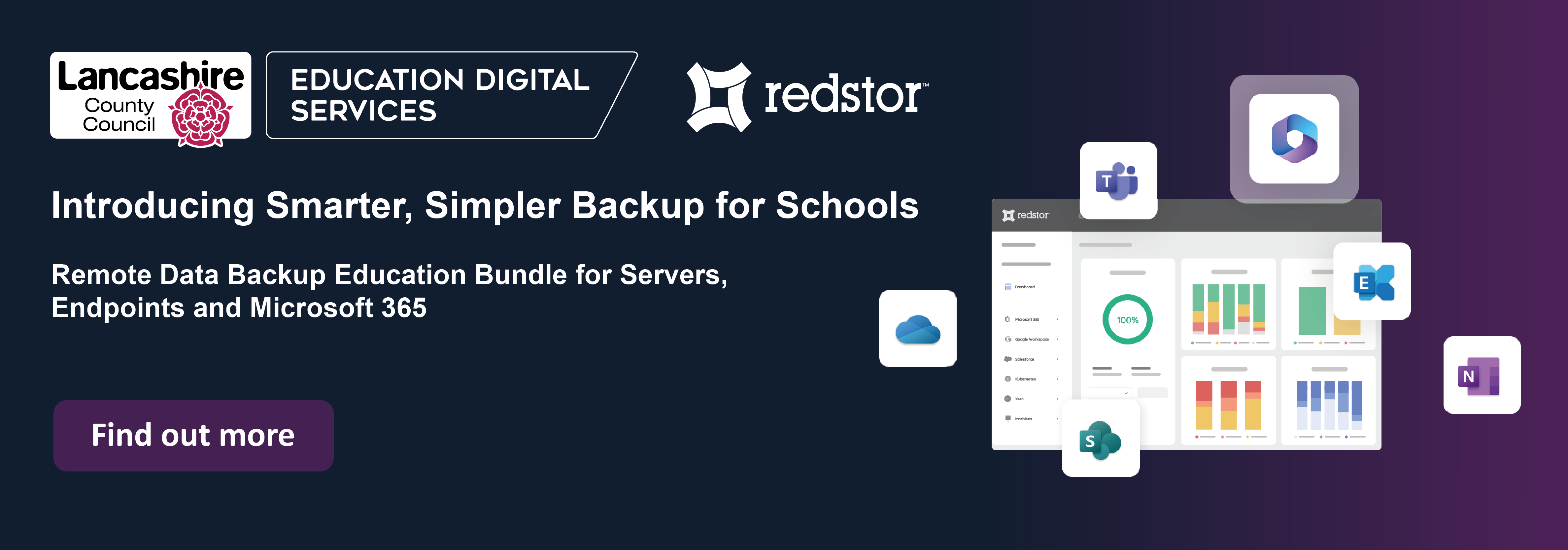Redstor RBUSS New education bundle web banner