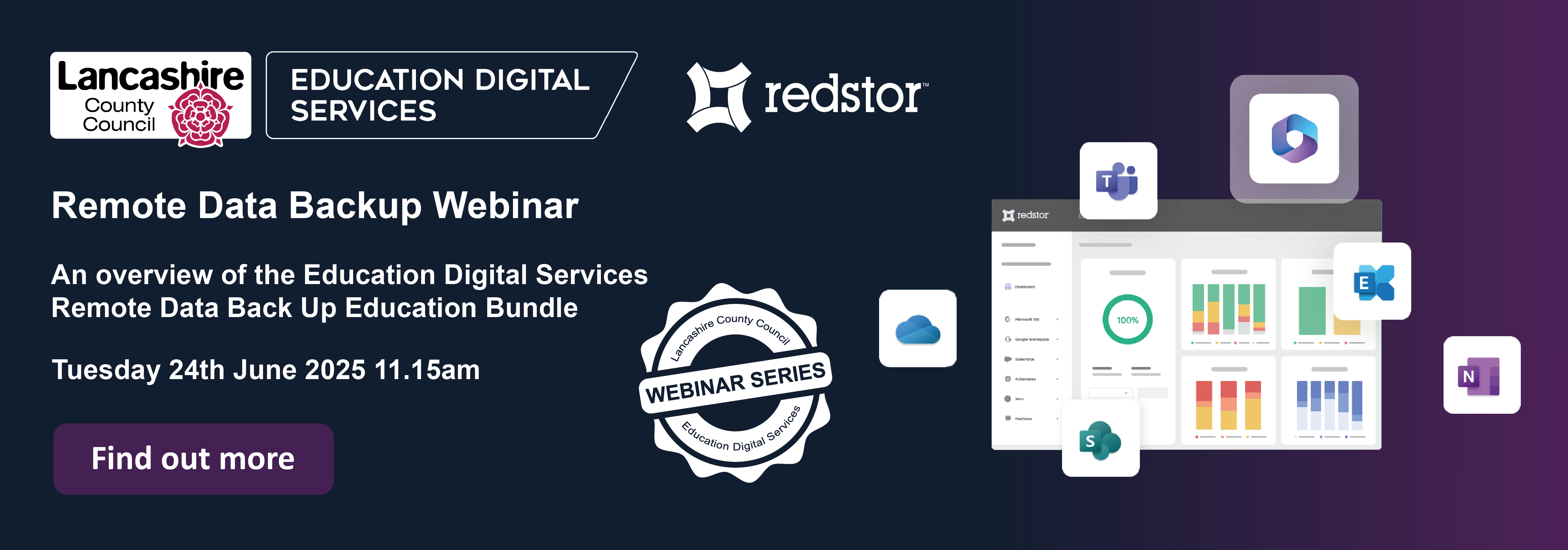 Redstor RBUSS New education bundle web banner
